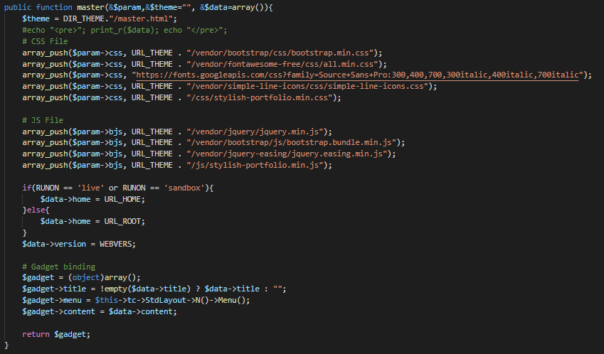 Theme Control Sample Functions