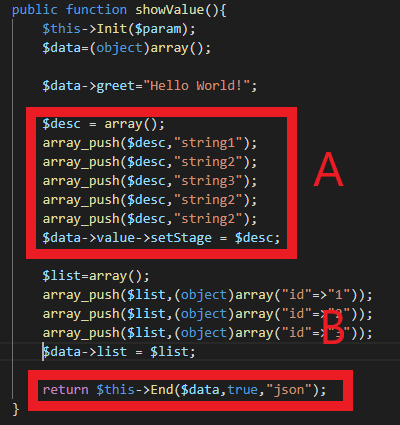 Data assignment of Stage tag in Model